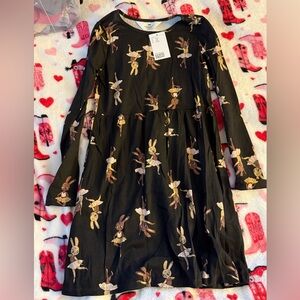 BNWT girls H&M ballerina bunny long sleeve Dress